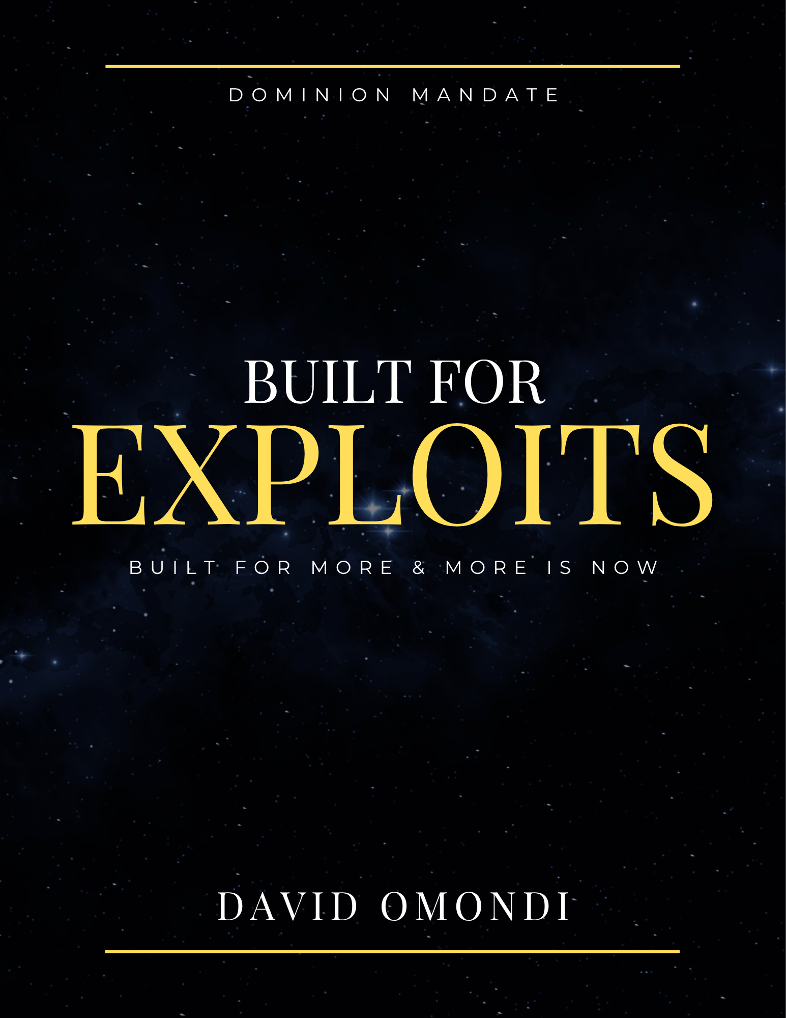 Built For Exploits Built For Exploits
